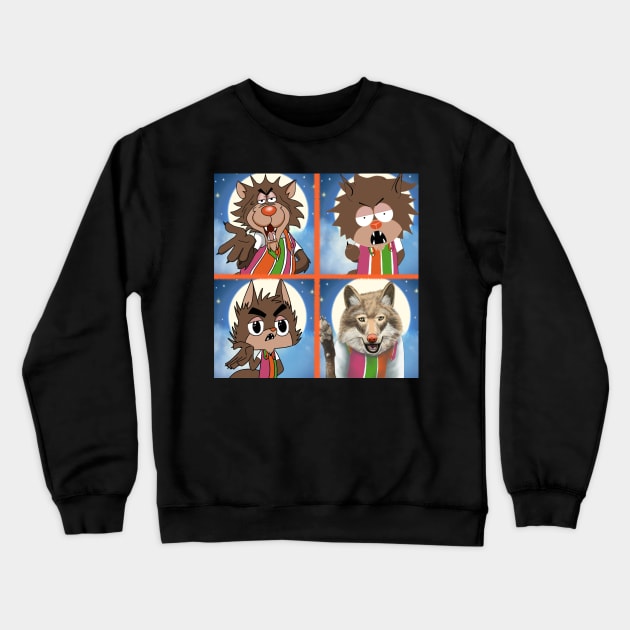 Fruit Brute in four different styles Crewneck Sweatshirt by AndrewKennethArt